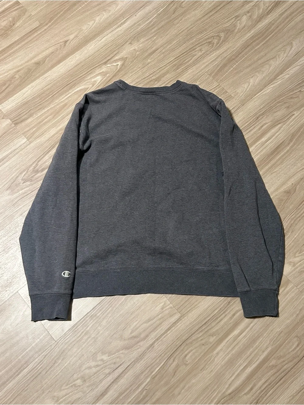 Y2k Champion Originals Arnold Varsity Crest Crewneck - Grey XL
